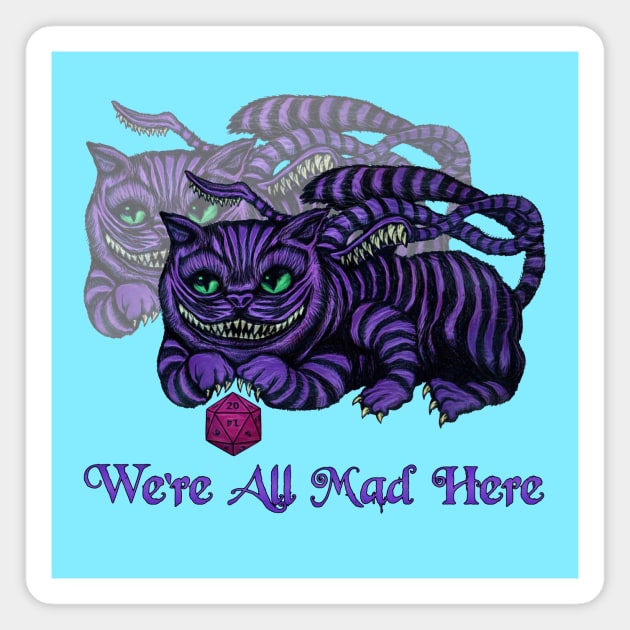 Cheshire Displacer Beast Magnet by azhmodai